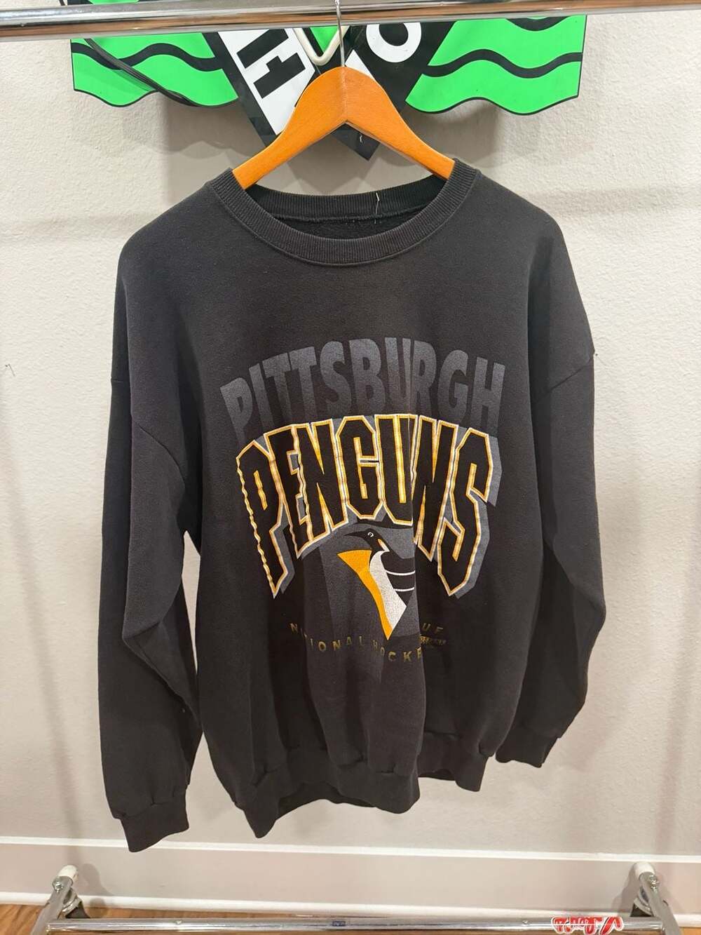 Vintage Pittsburgh Penguins Hockey NHL l Sweatshirt Sz L